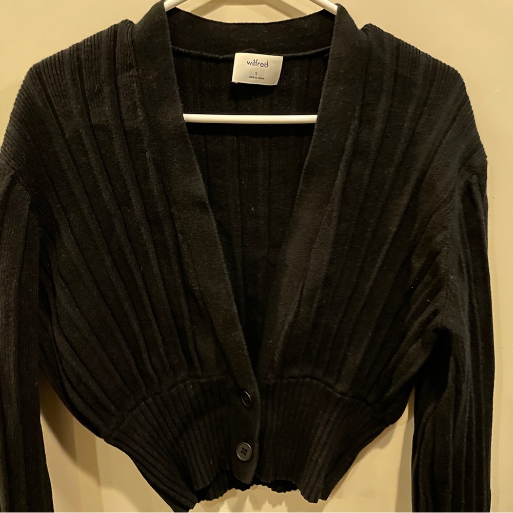 Wilfred Plunge Front Cardigan - Picture 2 of 5